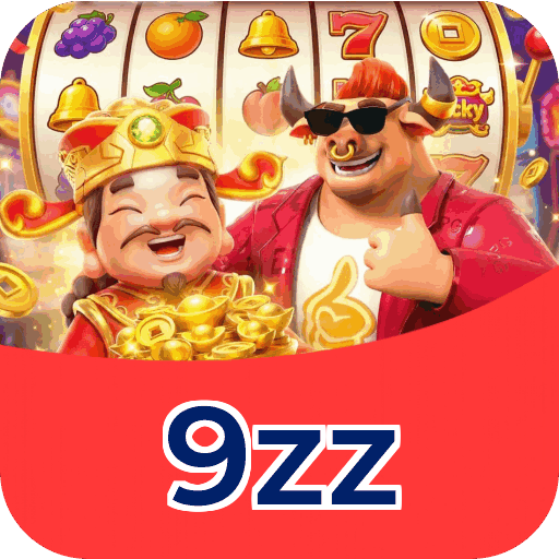 Interface do aplicativo 9zz mostrando jogos disponíveis no iOS e Android
